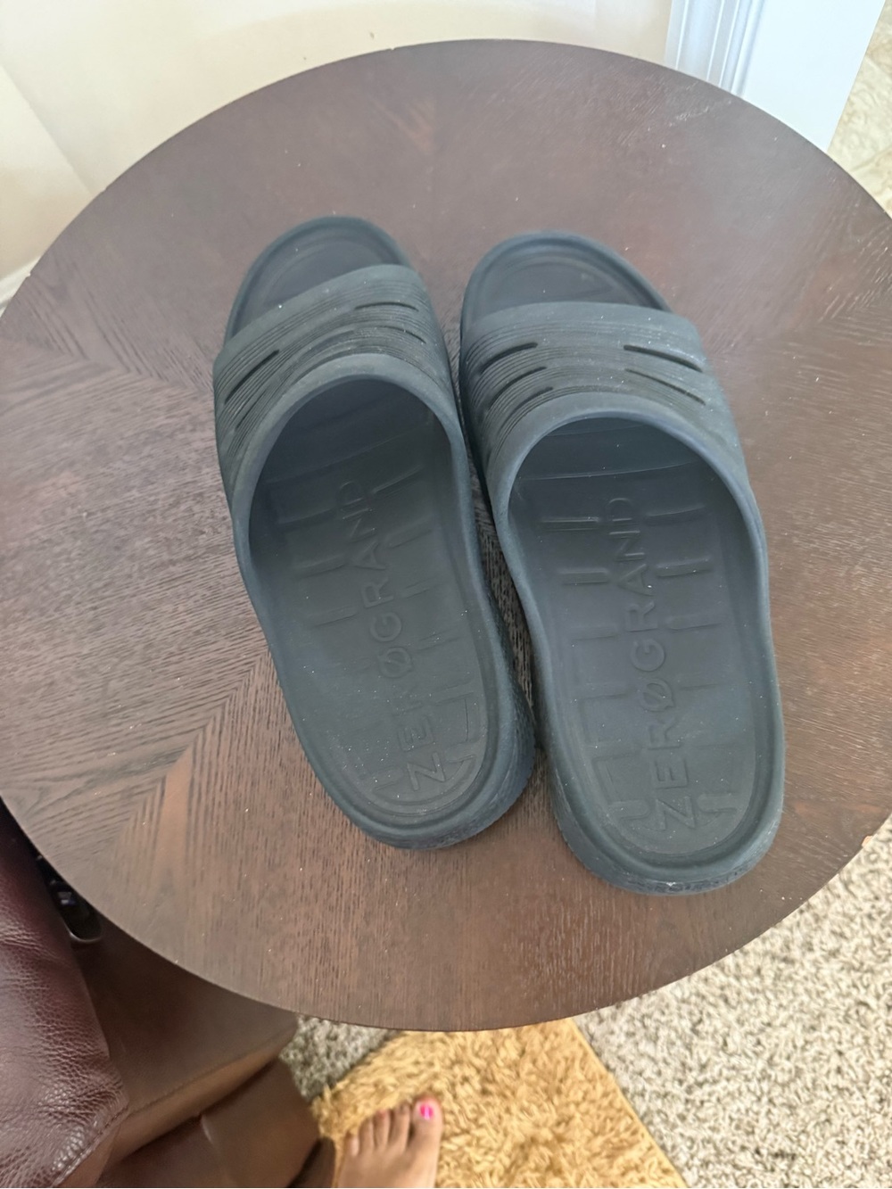 Cole Haan Black Men’s Slide Sandals